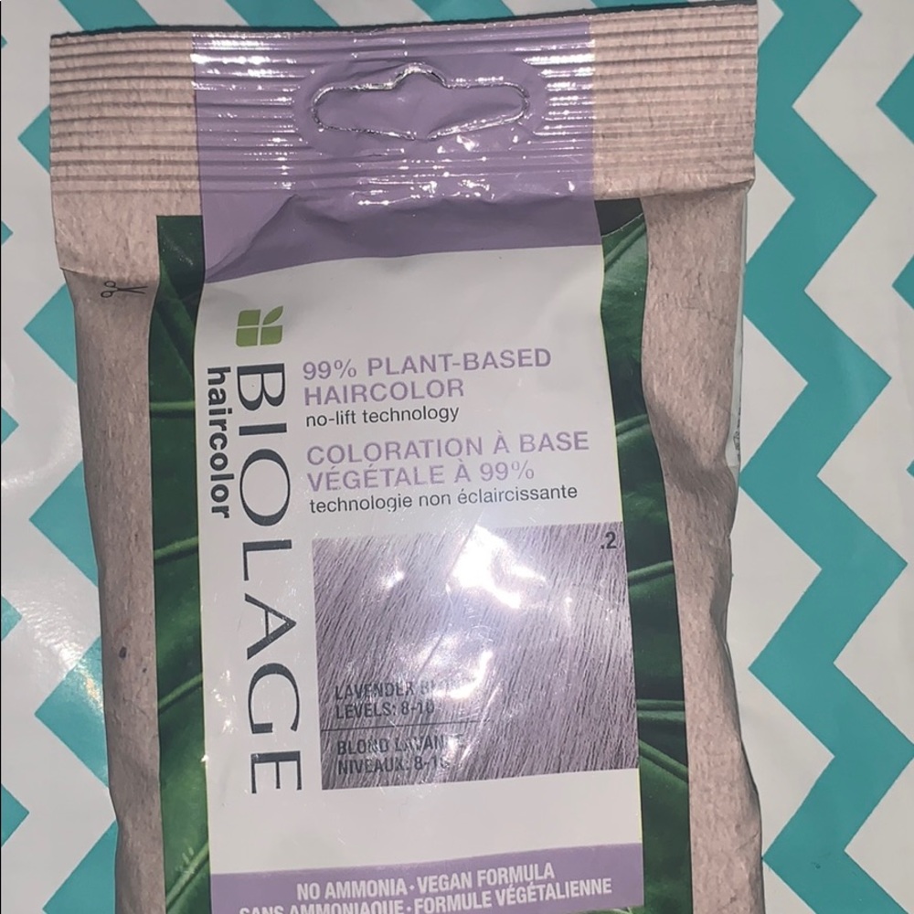 Biolage 99% plant based hair color